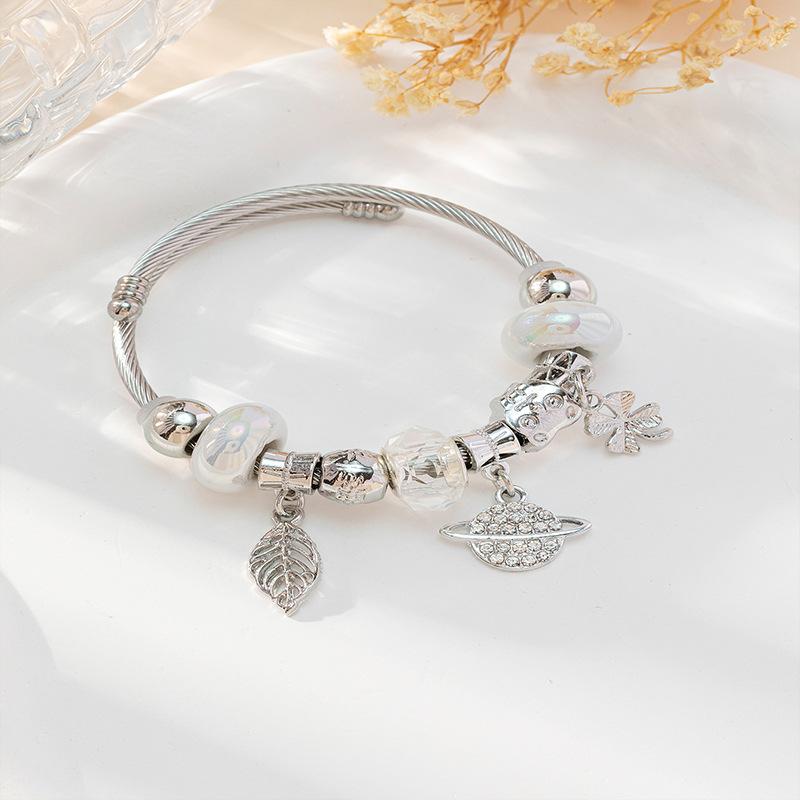 Fashion Multi-Element Rhinestone Beaded DIY Bracelet Jewelry