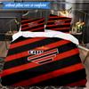 3PCS Athletico Paranaense Printed Soft Bedding Set,Including 1pc Duvet Cover And 2pcs Pillowcases Perfect for Bedroom, Dormitory, Fan gift