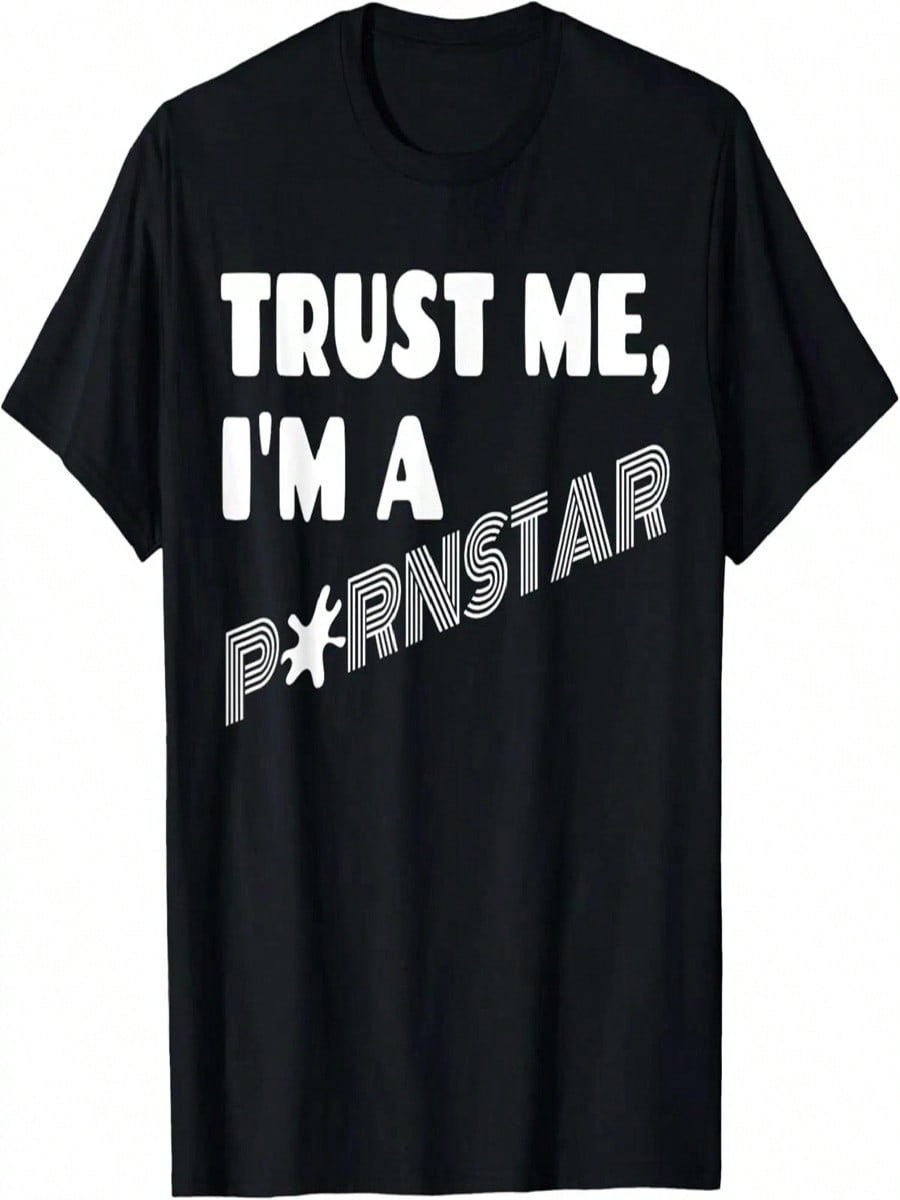 Pornstar Adult Humor Tee Crude Joke Apparel Clothing T-Shirt T-Shirt S разноцветный