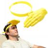 Cappello da sole tascabile, Visiera parasole divertente a forma di mano 3D, Cappello parasole a mani libere per spiaggia, festa, giardinaggio all'aperto, pesca