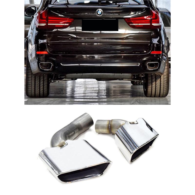Compatible with BMW X5 Models (07-21) Tailpipe Modification - M Large Opening Decorative Exhaust Tip