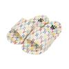 MLB MONOGRAM Abrasion Resistant Slide Slippers Unisex White 32SHHM111-50W