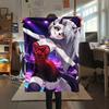 1PC Loona Print Flannel Blanket, High quality Comfortable for All Seasons, Home Decor, Warmth and Comfort, Perfect for Christmas Gifts 72