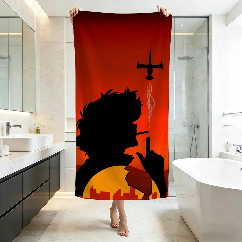 Cool-Cowboy BebopS Towel Five-Star Hotel Quality Eco-Friendly Ultra Soft Thick Towels & Beach Towels