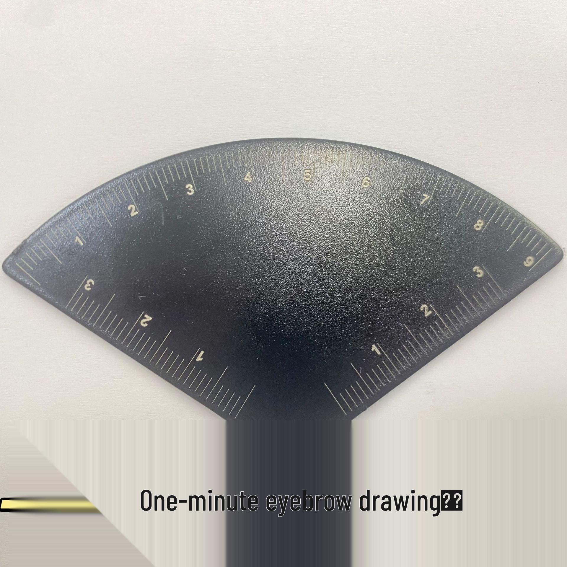 

Quick Design Beginner Eyebrow Caliper: Easy One-Minute Shape Tool C Version Bone Structure Design Ruler