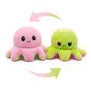 Dubbelzijdige Octopus Pluche Speelgoed Paars En Blauw Dubbelzijdige Flip Pluche Speelgoed Met Geborduurde Details Een Schattig Verzamelspeelgoed