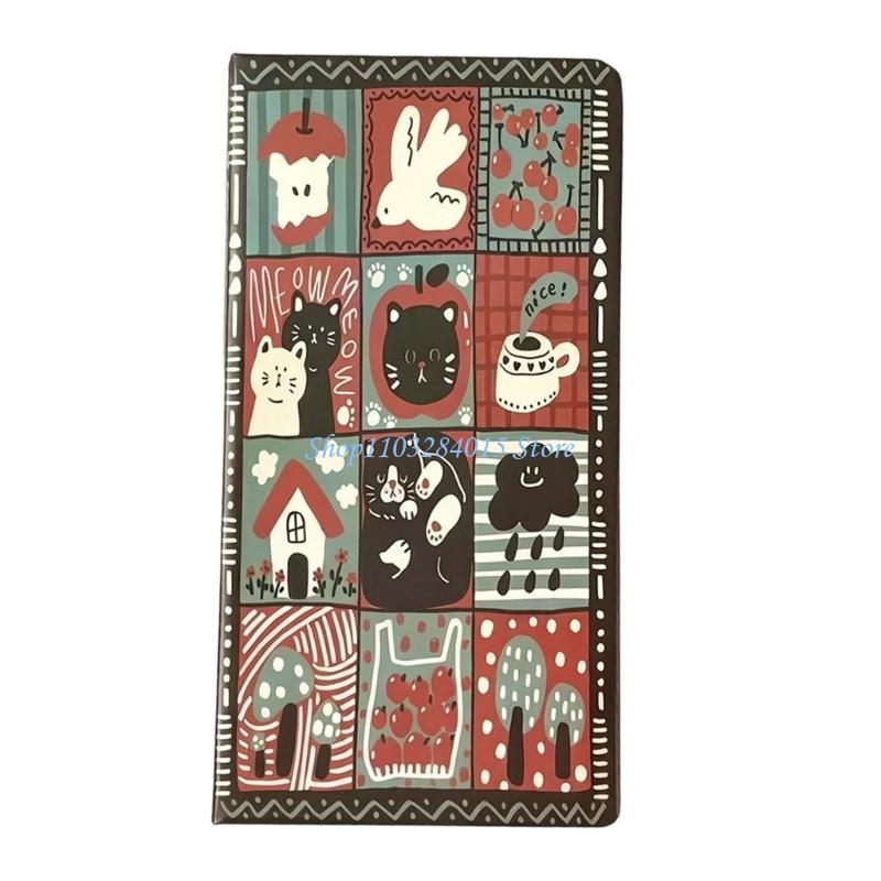 R6FF Multifunctional Travel Planning Journal Schedule Notebook For Smooth Writing