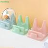 2Pcs Plastic Pot Lid Holder Bracket Shelf Kitchen Pot Lid Holder No Drilling Required Countertop Organizer For Pan Covers