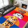 PAW Patrol Print Crystal Velvet Plush Rug Anti?Slip Wear?Resistant Floor Carpet For Indoor Household Home Decoration