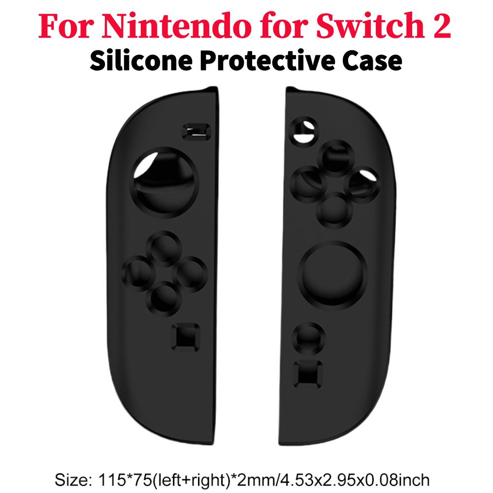 For Nintendo Switch 2 Joy-Con Controller Handle Silicone Protective Case Anti-Slip Protection Covers For NS 2 Game Controller