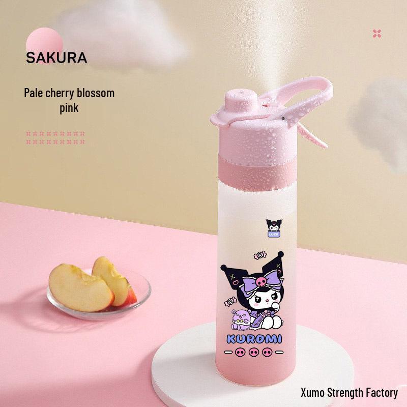 High-Capacity Cute Summer Spray Bottle for Kids - Pompompurin, Kuromi, My Melody Design