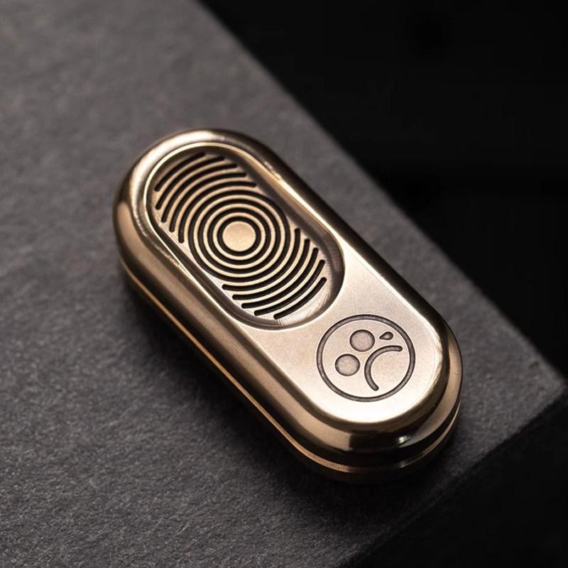 

Mini Fidget Magnetic Push Card Mechanical Slider Stainless Steel Metal Pushing Plate Edc Sensory Relieve Stress Reducing Toys