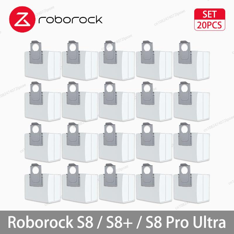 Roborock S8 S8 Pro Ultra S8+ Robot Aspirapolvere Mocio Panno Sacchetti Aspirapolvere Accessori Spazzola Laterale Filtro Ricambi Sostituibili