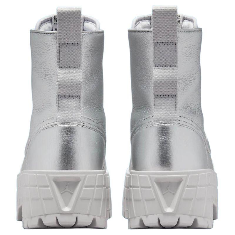 Jordan 1 Brooklyn Metallic Silver Neutral Grey Damen Jordan FJ5737-002