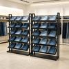 Multi-layer Clothing Display & Fabric Swatch Rack - Floor-standing Storage Shelf for Perler Beads