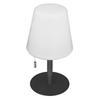 Zack INDOOR/OUTDOOR LAMP, Gray, Adjustable, Waterproof