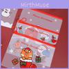 Charming Christmas Transparent Pencil Pouch Pvc Bag Organizer For School Supplies