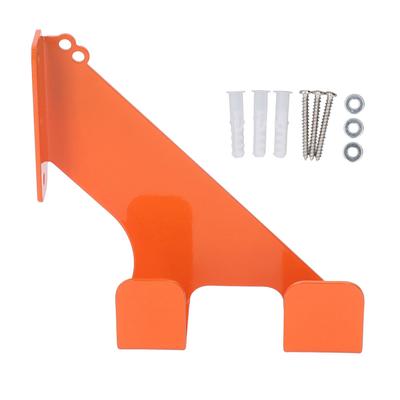 Supporto per motosega da parete, robusto, per garage, rimessa, organizer in acciaio