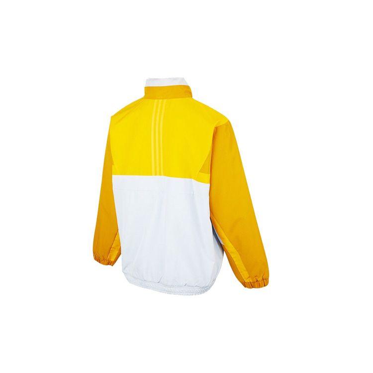 Adidas Comprehensive Training Series Zip-Up Collared Hoodie Jacket With Logo Men Outerwear Yellow H39327