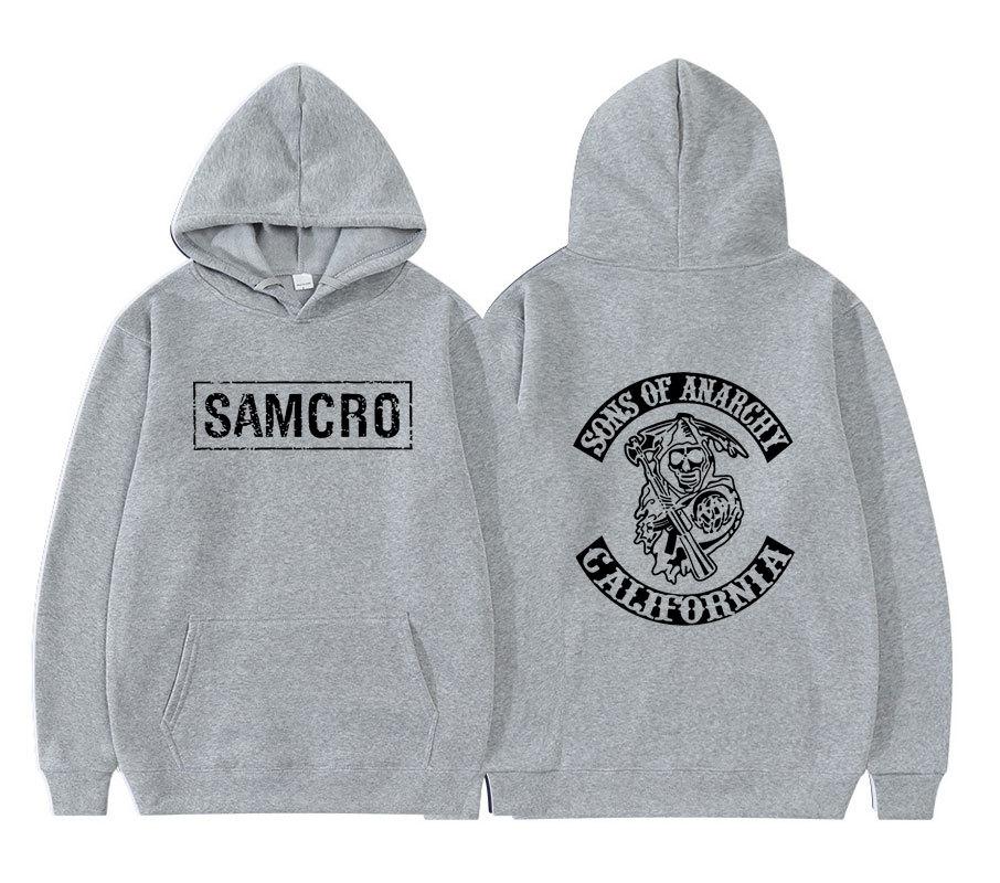 Hooodies Sons of Anarchy SAMCRO Print Men Women Unisex Hoodi
