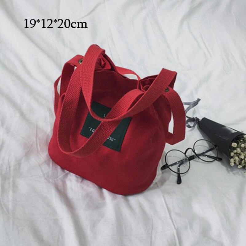 New Women's Fashion Simple Commuter Messenger Tote Canvas Bag Japanese Style Large-capacity Shoulder Bag