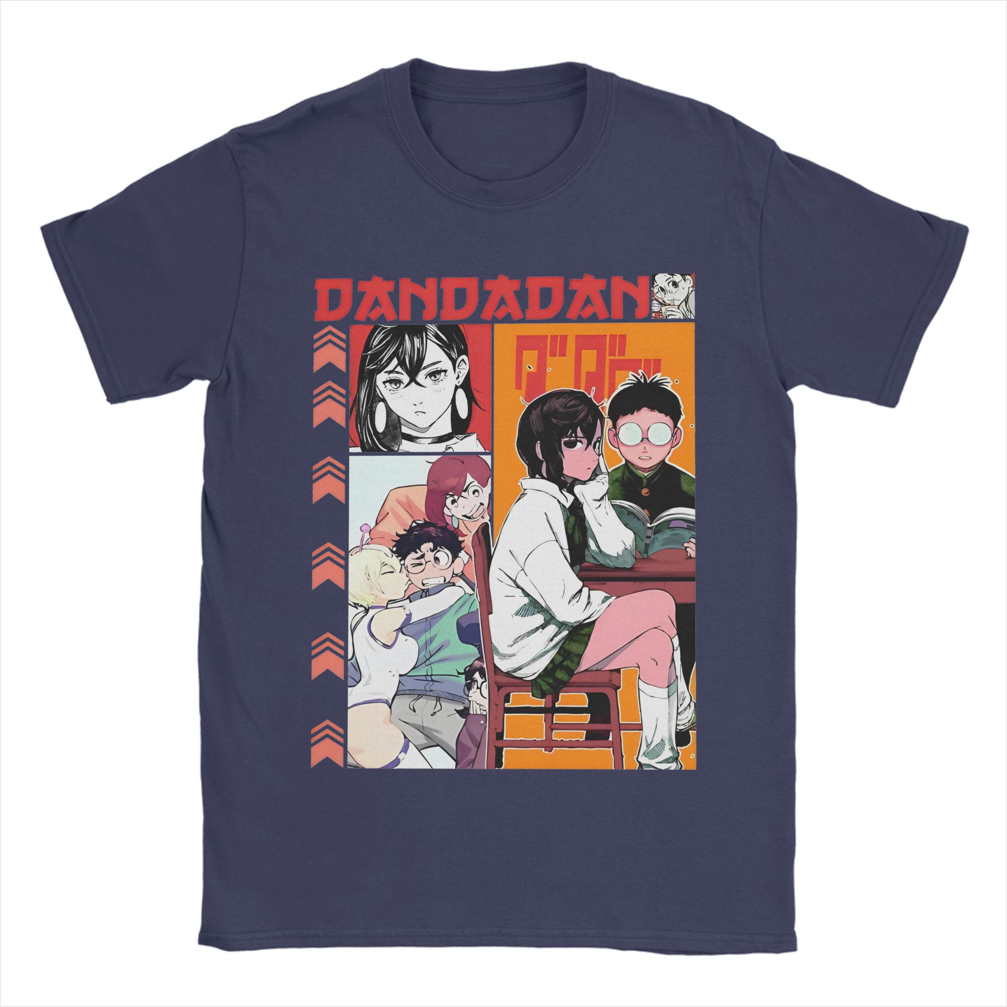 

Men Women s Dandadan Ken Takakura Momo Ayase T Shirts Anime 100% Cotton Tops Novelty Short Sleeve Crew Neck Tees Graphic T-Shirt 4XL