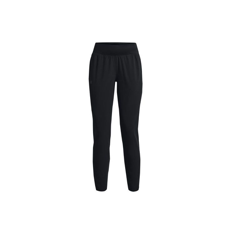 Under Armour Running Casual Solid Color Long Pants Women Bottoms Black 1365648-001