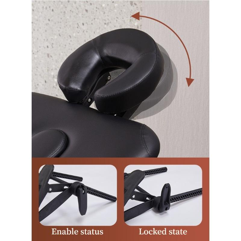 Adjust Massager Head Rest Portable Cervical Neck Massager Sturdy Ergonomic Massage Device for Mattress Salon SPA Home Gifts