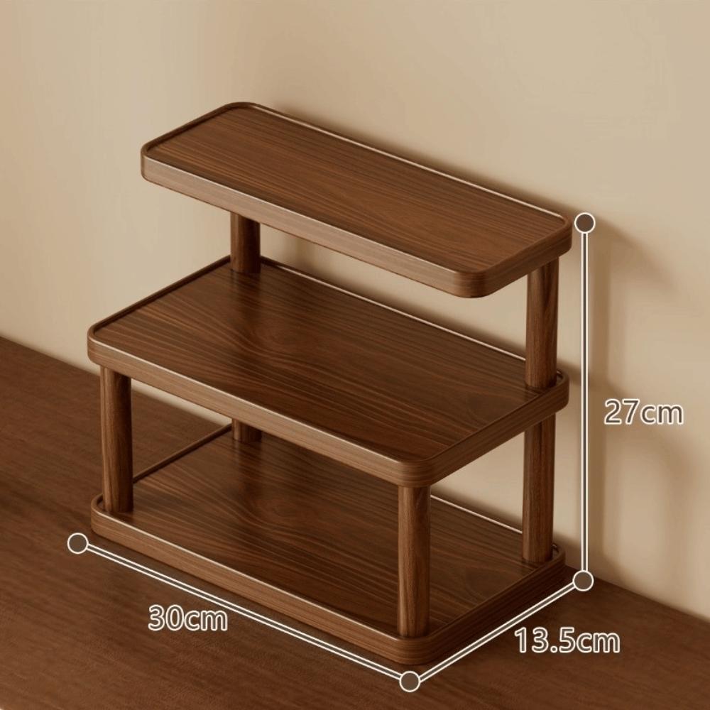 New Thickened Cup Storage Rack Multilayer Retro Style Teacups Holder Sturdy Space Saving Coffee Mug Stand Office Kitchen