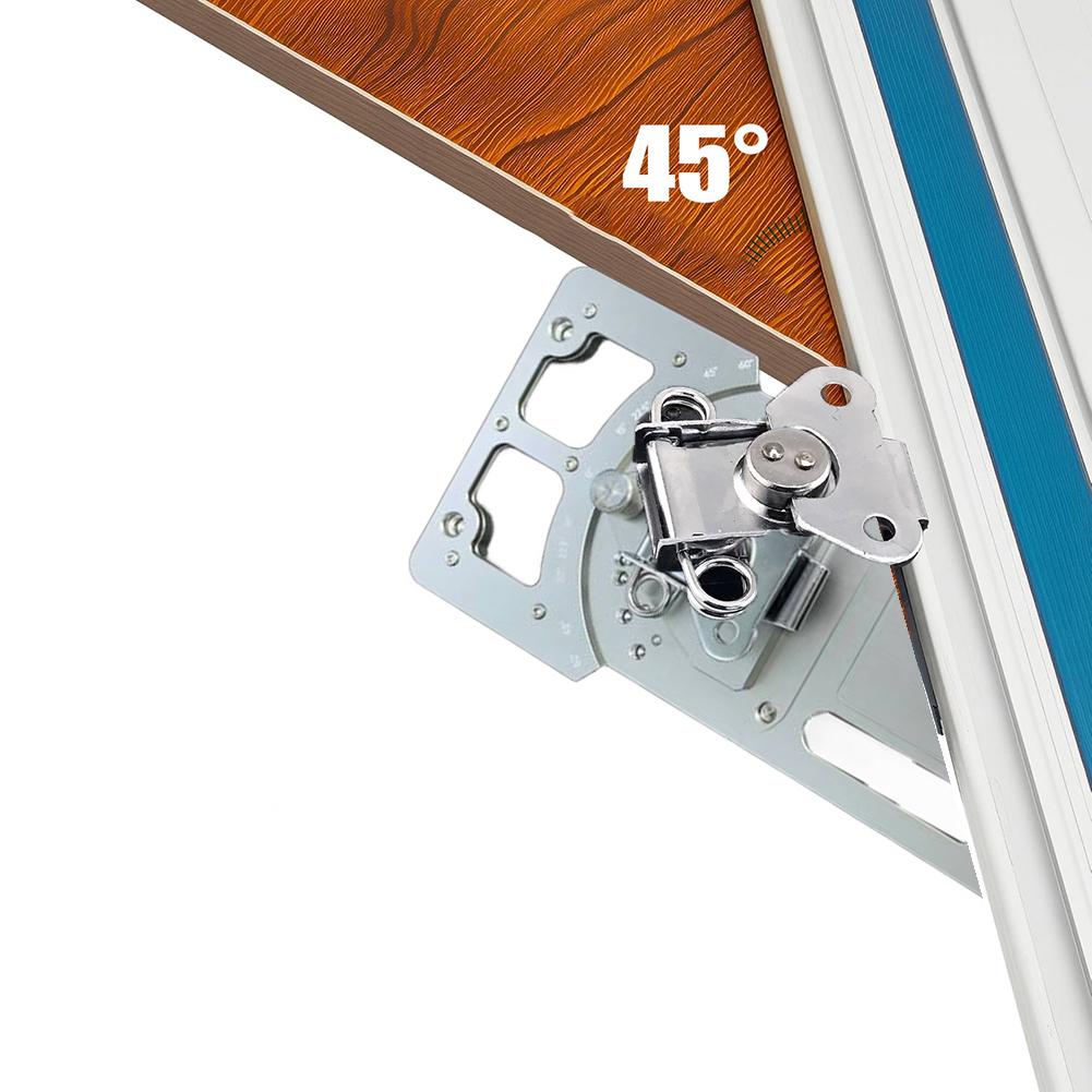 For Track Saw Rails Miter Angle Square Track Saw Square Silver -60 To 60 Cutting Range Precise Multi-angle Cutting