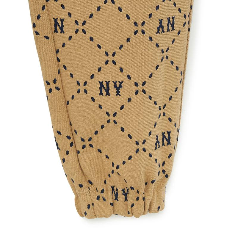 New MLB Pants MONOGRAM New York Yankees Khaki Kids' 7APTMD134-50BGS