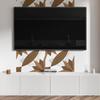 Dekoracyjny Panel Winylowy Na Ścianę Z Nadrukiem 120X60 Cm Wzór Geometryczny Z Drewnem