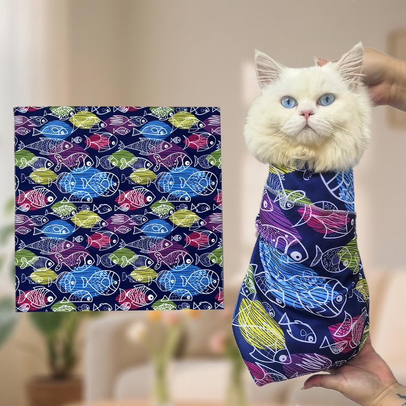 Anti-Scratch Anti-Bite Cat Restraint & Grooming Bag