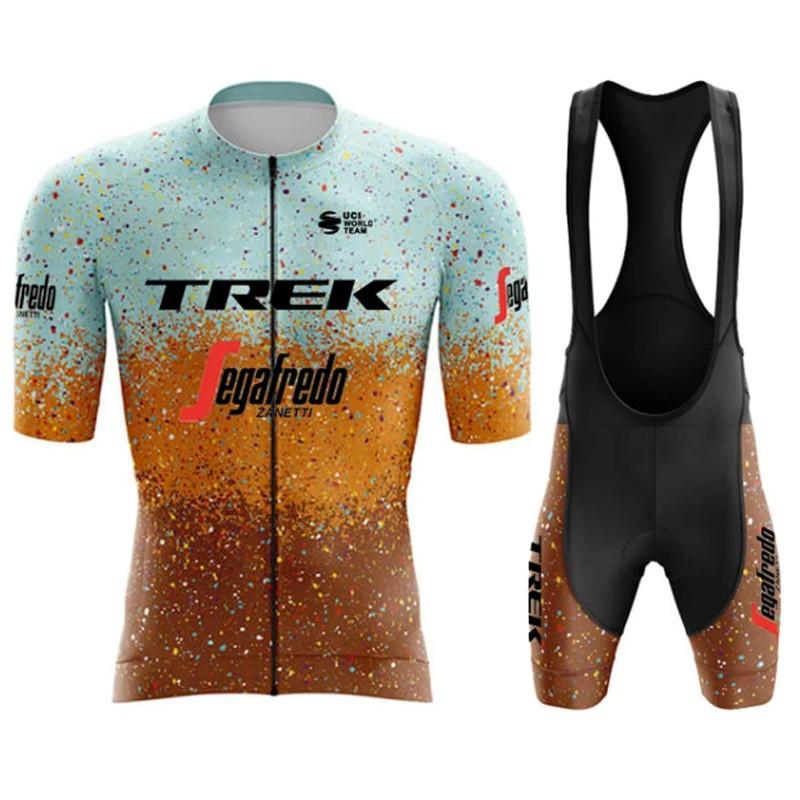 Set Maglia da Ciclismo Uomo Donna Manica Corta Traspirante Asciugatura Rapida Abbigliamento per Ciclismo