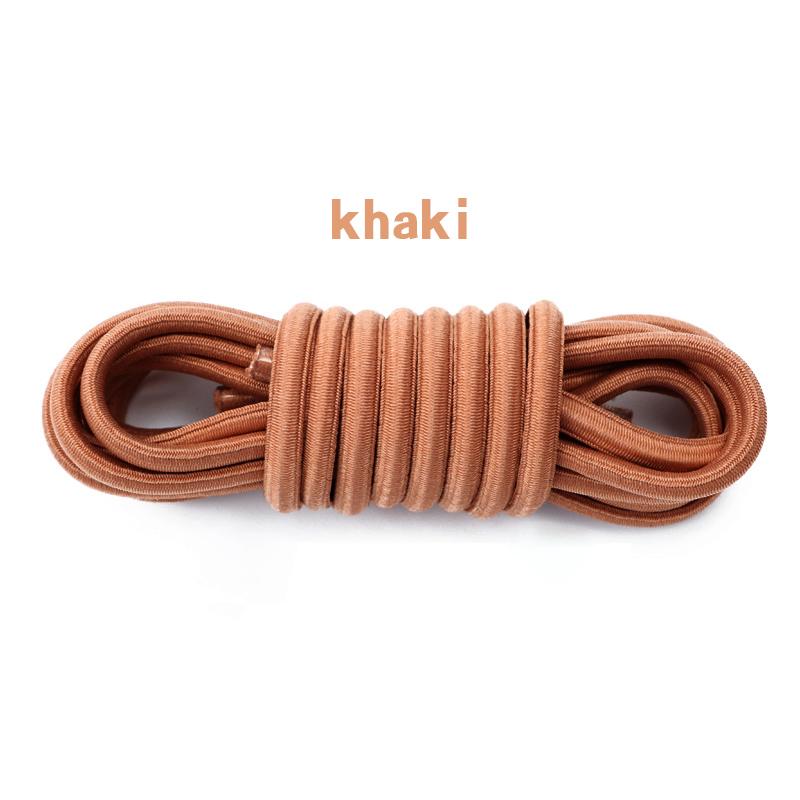 NEW 4mm-wide Oval Shoelaces Round Sport Shoelaces High-quality Elastic Laces Suitable for A Variety of Shoes 1Pair/3Pair