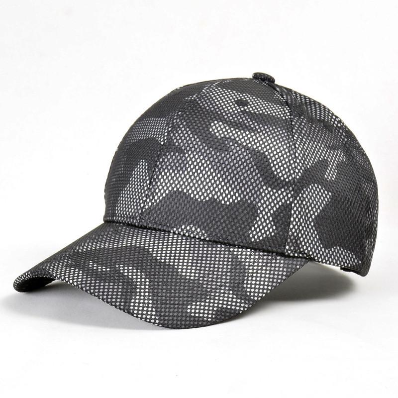Outdoor Camouflage Baseball Cap With Breathable Polyester For Men And Women Summer Sun Protection