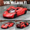 Auto Supercar Classica Retrò 1993 McLaren F1 Versione Match Auto in Metallo 5 Pollici Simulazione Diecast e Veicolo Giocattolo RMZ city 1:36 regali di compleanno in modelli in lega