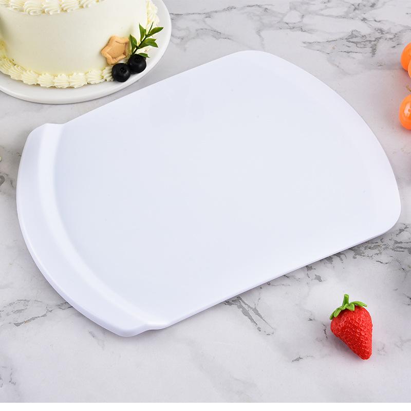 31Cm Large Cake Lifter Spatula Plastic Pizza Lifter Square Round Cake Transfer Tray Holder Pastry Tool Baking Accessories Bakery