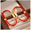 Personalized Baby Name Bracelet, Red String Adjustable,charms Flower Butterfly Stainless Steel Bar ID Bracelet for Kid Child
