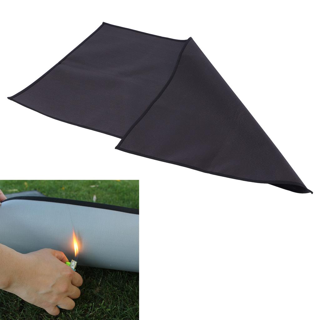 Outdoor Camping Barbecue Grill Pads Silicone Fireproof Flame Retardant Protective Mat