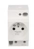 Prise Modulaire 2P+T 16A 250V sur Rail Ipc A9A15306