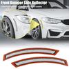 X Autohaux Car Front Bumper Reflector Side Marker 63147290093 63147290094 For BMW F15 F85 X5 M 2014-2017 Replace Accessories