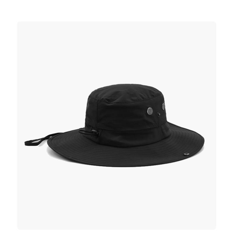 Hiking Bucket Hat Men and Women Summer Sunscreen Tooling Hat Breathable Outdoor Fishing Camping Cowboy Hat