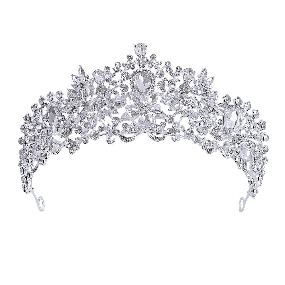 

Высококлассная Простая Темпераментная Корона Принцессы День Рождения Взрослая Церемония Тиара Невеста Свадебная Тиара Свадебное Платье Корона