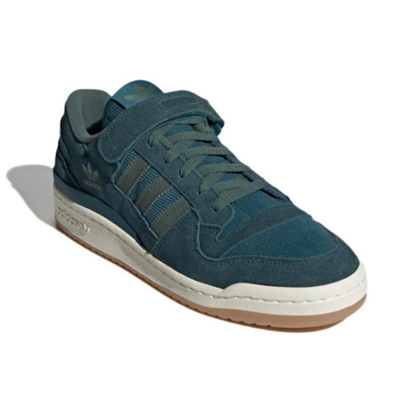 adidas Originals Forum 84 Low Corduroy Forest 'Blue Green' Sneakers GX4562