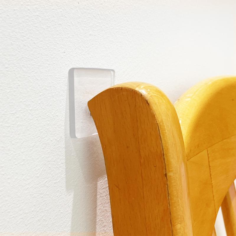 4/12pcs Clear Silicone Anti Vibration Non-Slip Pad Table Foot Anti-moving Mat Bed Foot Antislip Fixator Furniture Protect Pad