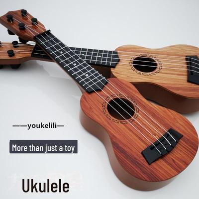Simulations-Ukulelengitarre für Kinder zur musikalischen Ausbildung und Aufklärung.