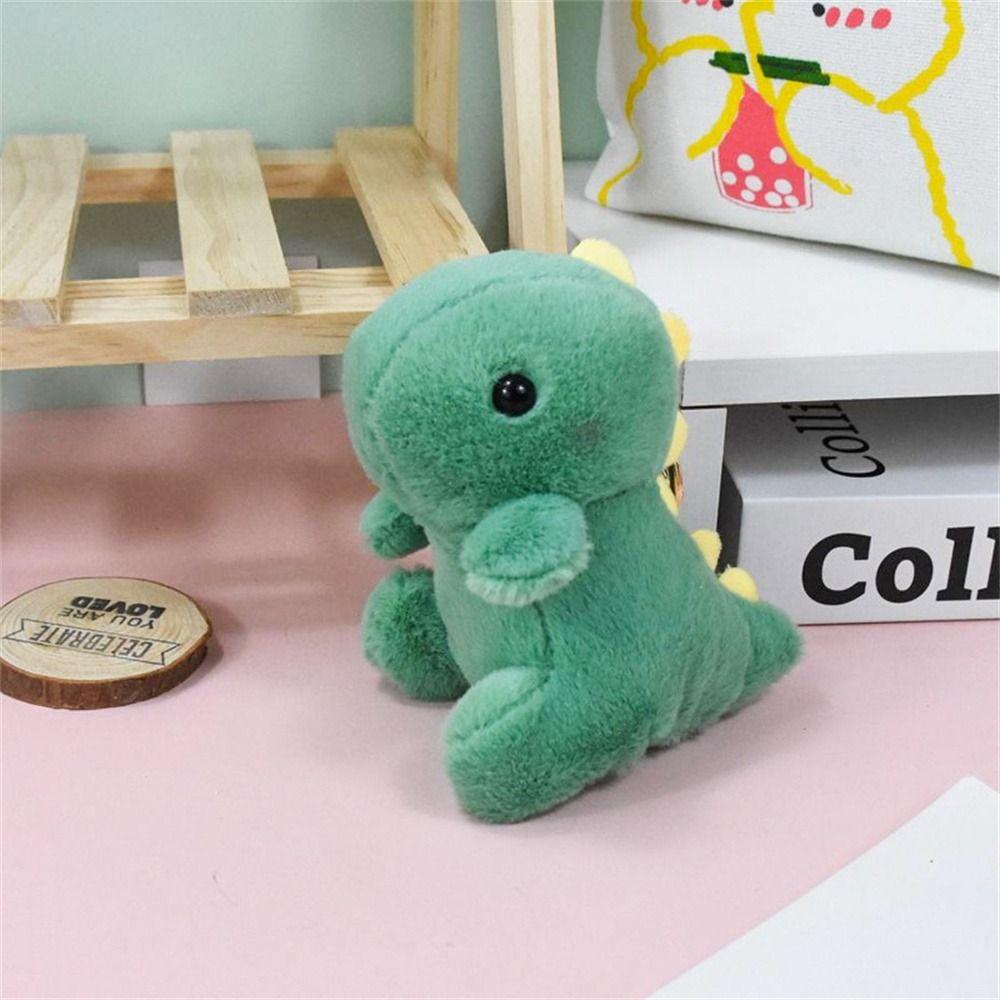 Plush Toy Dinosaur Keychain Stuffed Animal Dinosaur Pendant Plush Dinosaur Doll  Christmas Gifts