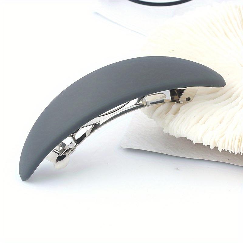 

Матовая геометрическая заколка для волос Элегантные женские заколки-шпильки для волос Держатель для хвоста Заколки для волос Аксессуары для волос для девочек Инструмент для укладки темно-серого