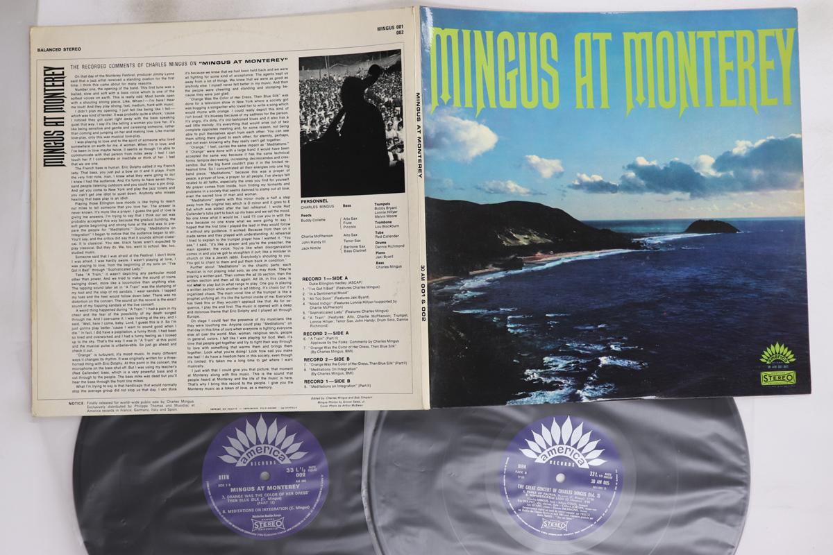 

LP Record CHARLES MINGUS - Mingus At Monterey 30AM001002 AMERICA France Jazz Used